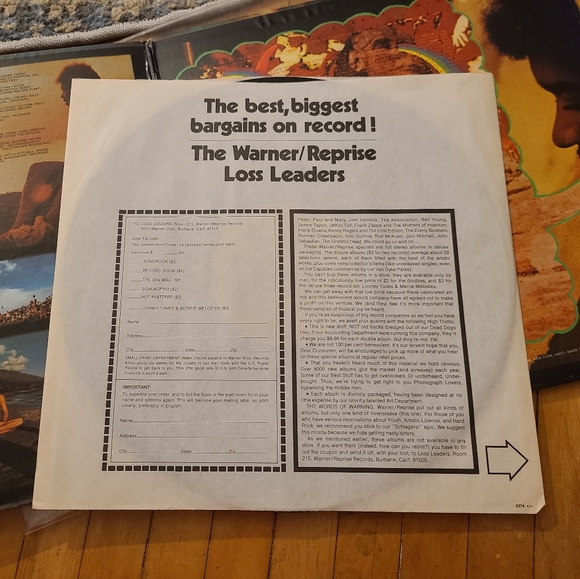 Jimi Hendrix Rainbow Bridge vintage vinyl record pristine - Picture 4 of 11